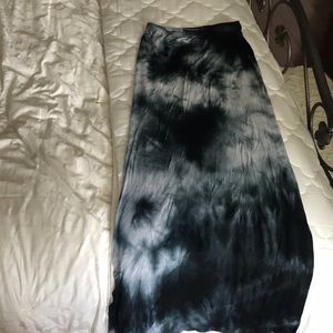 Brandy Melville Tie dye maxi skirt